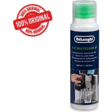 Delonghi DLSC550 Eco Multiclean 250ML Kahve Makinesi Süt Sistemi Temizleme Solüsyonu