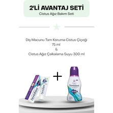 Dentasave Ağız Bakım Seti: Diş Macunu Tam Koruma Çiçeği 75 ml +  Ağız Çalkalama Suyu 300 ml