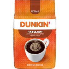 Dunkın Hazelnut Artıfıcıally Flavored Ground Coffee Fındık Aromalı Öğütülmüş Kahve 510 G