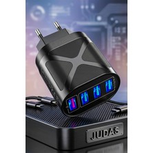 Judas Z7 Universal Çoklu Şarj Adaptörü -4 Port