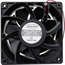 Marxlow 24VOLT 120X120X38MM Soğutma Fanı 2 Kablolu