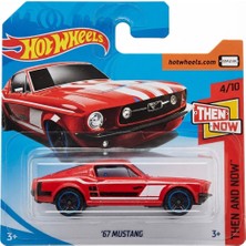 Hot Wheels '67 Mustang - Kırmızı - 2018 - FJX91 - 1/64
