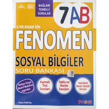 Fenomen Okul Yayınları Fenomen 7. Sınıf Sosyal Bilgiler Soru Bankası 7AB
