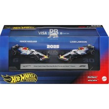 Hot Wheels 2'li Premium Formula 1 Paketi Visa Cash App Racing Bulls Formula One Team 1/64 Model Araba JMM94"