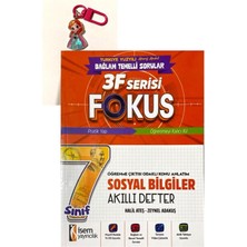 İSEM Yayıncılık 7.sınıf 3f Fokus Sosyal Bilgiler Akıllı Defter+Bağlam Temelli Yeni Müfredat+Çanta Süsü