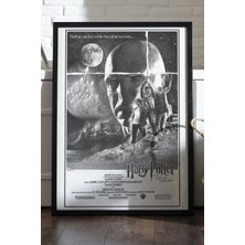Harry Potter Siyah Ahşap Çerçeveli Poster, Film Duvar Tablosu