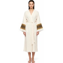 BRANDSMITHS Natural Symbol Nomad Kimono- Altın Ton
