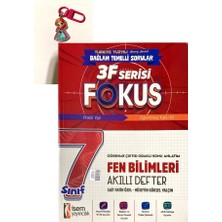 İSEM Yayıncılık 7.sınıf 3f Fokus Fen Bilimleri Akıllı Defter-Bağlam Temelli Yeni Müfredat Çanta Süsü