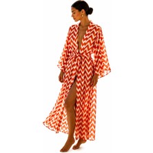 BRANDSMITHS Mıska Coral Kimono