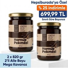 2 x 820 gr Harnup Pekmezi (Cam Kavanoz) Giritli Metin Efendi