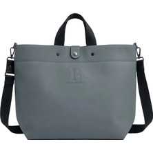 BRANDSMITHS Ash (Kül Grisi) Loop Tote Bag Çanta