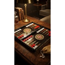 BRANDSMITHS Obsidian- Artisan Backgammon
