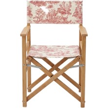 BRANDSMITHS Toile Burgundy Katlanabilir Sandalye