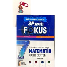 İSEM Yayıncılık 7.sınıf 3f Fokus Matematik Akıllı Defter Bağlam Temelli Yeni Müfredat +Çanta Süsü