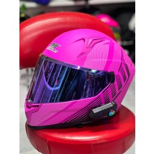 Mts Prohelmet Kadın Motosiklet Kaskı Interkomlu