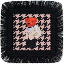 BRANDSMITHS Heritage Houndstooth Kokteyl Peçetesi