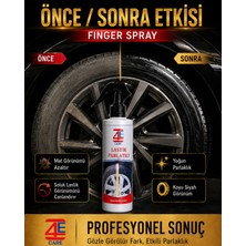 4E CARE Lastik Parlatıcı Yenileyici Sprey – Araç Lastik Bakım ve Parlatma – 250 ml