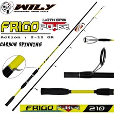 Wily Frigo Power Light Spin Kamış 210 cm 2 - 12 gr 2,10