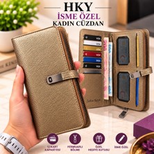 Hky Çok Kullanışlı Büyük Boy Kadın Cüzdan