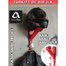 Marvielle Kask Duvar Askılığı Aparat Montaj Tutucu Askısı - Askılık