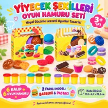 Oyunca Yiyecek Şekilleri Oyun Hamuru Seti (Adet Idır)