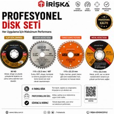irişka Kesici Disk Seti Metal Kesici Ahşap Kesici Mermer Kesici Disk