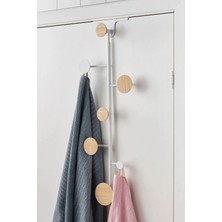 Marvielle Kapı Arkası Yüksekliği Ayarlanabilir Bambu Başlıklı 75-100CM - Askılık