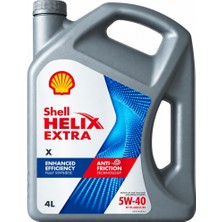 Shell Helix Extra x Motor Yağı 5W-40 4 Litre
