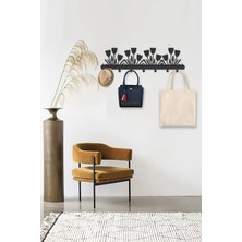 Marvielle Modern Dekoratif Metal Duvar Askısı - Askılık