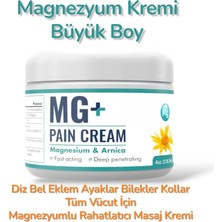 MG+ Magnezyum Kremi - Magnezyum Krem - 120 ml
