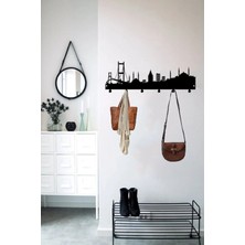 Marvielle Modern Portmanto Metal Duvar Askısı - Askılık