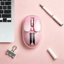 Mofii Mofıı M60 Şarjlı Kablosuz Mouse 3 Modlu Bluetooth + 2.4g + Kablolu 6400 Dpı Sessiz Mouse