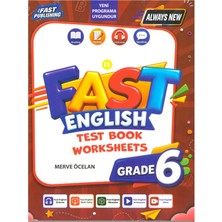Artı Zeka Yayınları 6. Grade Fe Fast Englısh Test Book Worksheets 2027