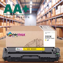 tonermax Hp 222X W2222X Sarı Muadil Toner Aa Plus / Color Laserjet Pro 3201 / 3204 / 3288 / 3303 / 3388