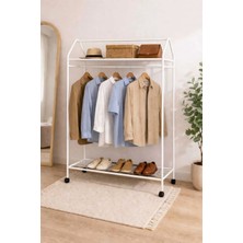 Marvielle Home Hanger Ayaklı Beyaz - Askılık