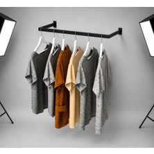 Marvielle Duvara Monte Metal Standı 90 cm Çelik Sistemi - Askılık