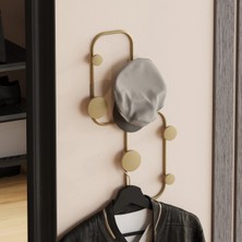 Marvielle Dekoratif Metal Duvar Askısı Modern Tasarım Antre Banyo Hol Portmanto Askıl - Askılık