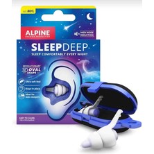 Alpine Sleep Deep (Derin Uyku Kulak Tıkacı) M/l, Hollanda Üretimi, Özel Thermoshape Teknolojisi