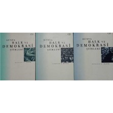 Kişisel Yayınlar Dünya Halk ve Demokrasi Şiirleri 1 - 2 - 3 - A. Kadir (Set Takım) A. Kadir