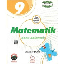 Kişisel Yayınlar Palme Yayıncılık 9. Sınıf Matematik Konu Kitabı - Mehmet Şahin(2.el Kitap)