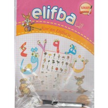 Kişisel Yayınlar Elifba; (Kur'an Elifba'sı) (Kalem Hediyeli)