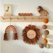 Marvielle Modern Ahşap Duvar - Askılık