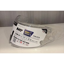 Mt Helmets Kask Camı mt V-35 Atom 2 ( Şeffaf )