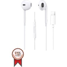 Torima Tc-04 Beyaz Type-C Kablolu Hd Mikrofonlu Kulaklık
