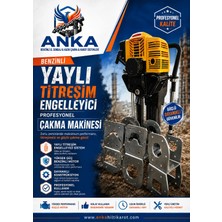 Anka Hıltı Karot Benzinli Yaylı Titreşim Engelleyici Profesyonel Kazık Çakma Makinesi