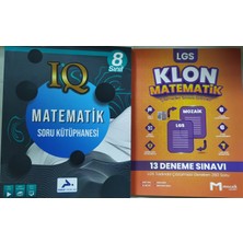 Eser Paraf Yayınları Paraf 8.sınıf Iq Matematik Soru Kütüphanesi+Mozaik Klon  Denemesi