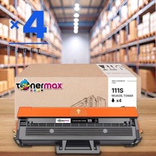 tonermax Samsung M2070W Muadil Toner Çipli MLT-D111S 4'lü 1.000 Sayfa