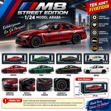 Oyunca 1/24 M8 Street Edition Model Araba (Adet Idır)