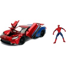 Oyunca Örümcek Adam Figürü 2017 ve Ford Gt Model Araç