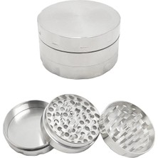 Maison Luré Pipo Aksesuarı 55 mm Metal Tütün ve Baharat Herbal Öğütücü, Pratik ve Şık Tasarım